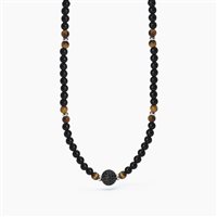 Collana Mabina Uomo Bohémien in Argento Zircone 553593 - 553593